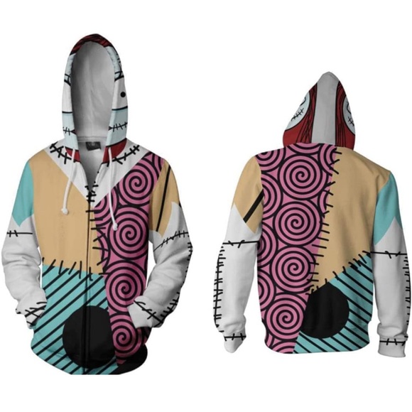Tops - Sally NWOT 3XL - Nightmare Before Christmas zip up